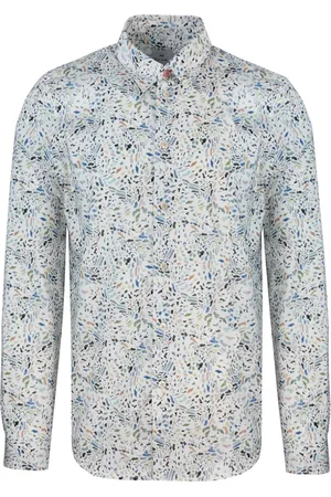 Paul Smith Skjorte, Herre, Hvid, S, Bomuld, Bomuld Hvid Skjorte