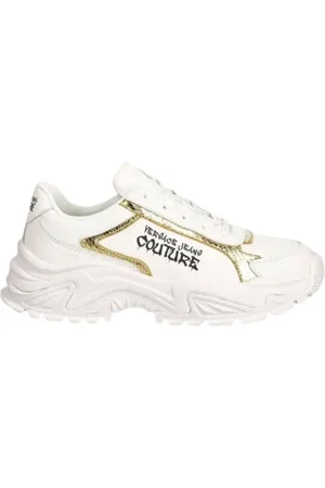 VERSACE Sko, Dame, Hvid, 36 EU, Hiker Sneakers til Kvinder
