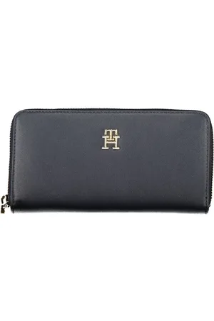 Tommy Hilfiger Tilbehør, Dame, Blå, ONE SIZE, Polyester, Bl Organizer Pung med Lynlås