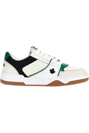 Dsquared2 Sko, Herre, Flerfarvet, 42 1/2 EU, Afslappede Sneakers til Hverdagsbrug