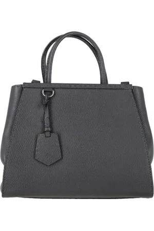 Fendi Pre-owned, Dame, Sort, ONE SIZE, Uld, Pre-owned Laeder fendi-tasker