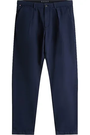Tommy Hilfiger Bukser, Herre, Blå, W36 L32, Ørkenhimmel Chinolino Bukser