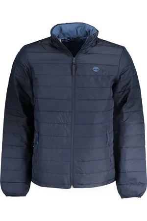 Timberland Jakke, Herre, Blå, XL, Nylon, Tøj
