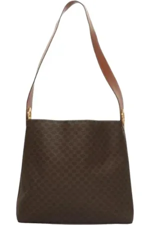 Céline Pre-owned, Dame, Brun, ONE SIZE, Uld, Pre-owned Laeder celine-tasker
