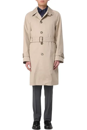 Burberry Frakke, Herre, , M, Bomuld, Klassisk Trenchcoat Stil