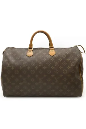 LOUIS VUITTON Pre-owned, unisex, Brun, ONE SIZE, Tyl, Pre-owned Canvas rejsetasker