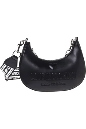 Moschino Taske, Dame, Sort, ONE SIZE, Uld, Sort Syntetisk Dame Skuldertaske