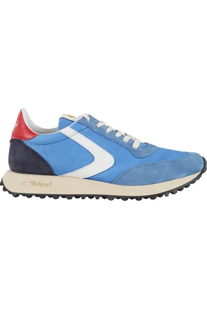 Valsport 1920 Sko, Herre, Blå, 45 EU, Læder, Vintage Nylon Sneakers Blå Læder
