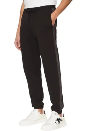 Calvin Klein Bukser, Herre, Sort, XL, Sporty Streetwear J30J327243 Bukser