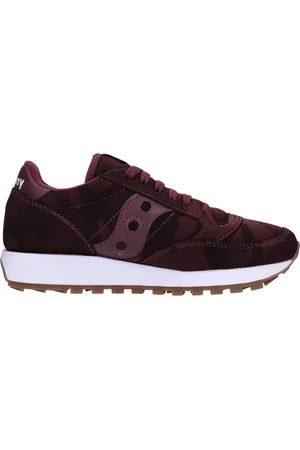 Saucony Sko, Dame, Brun, 42 1/2 EU, Læder, Sneakers Bordeaux