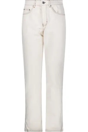 Ami Jeans, Herre, Hvid, W31, Bomuld, Hvid Creme Jeans