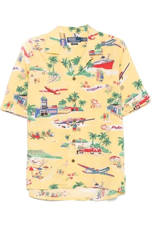 Ralph Lauren Skjorte, Herre, Gul, M, Skjorter Gul