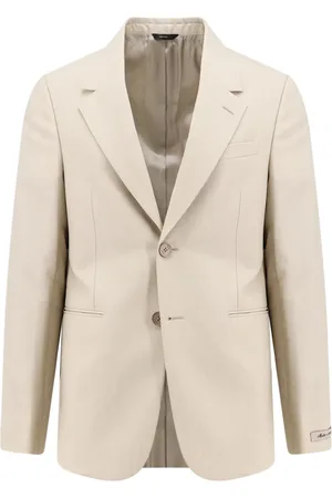 Fendi Jakke, Herre, , M, Uld, Blazer Klassisk Revers To Knapper