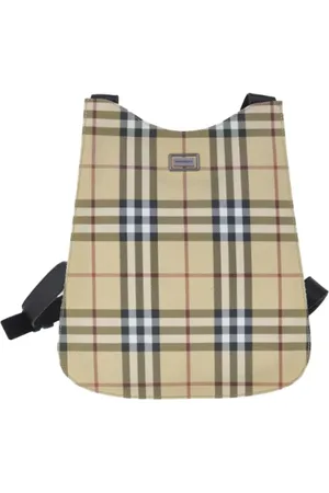 Burberry Pre-owned, Dame, , ONE SIZE, Uld, Pre-owned Laeder rygsaekke