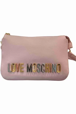 Moschino Taske, Dame, Lyserød, ONE SIZE, Uld, Stilfuld PU GRS Taske