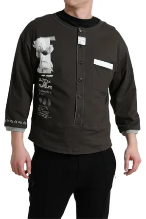 Dolce & Gabbana Top, Herre, Grøn, L, Bomuld, Sweatshirts