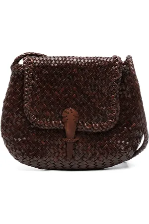 Dragon Diffusion Taske, Dame, Brun, ONE SIZE, Uld, Flettet Skulderrem Taske