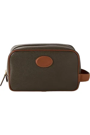 MULBERRY Taske, Herre, Grøn, ONE SIZE, Læder, Toilet Bags