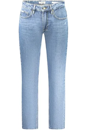 Guess Jeans, Herre, Blå, W29 L32, Bomuld, Blå Bomuld Herre Slim Jeans