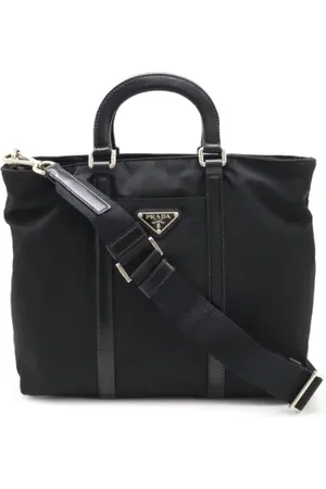 Chloé Pre-owned, Dame, Sort, ONE SIZE, Uld, Pre-owned canvas håndtasker