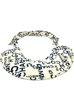 CHANEL Pre-owned, Dame, Hvid, ONE SIZE, Bomuld, Pre-owned Bomuld hatte