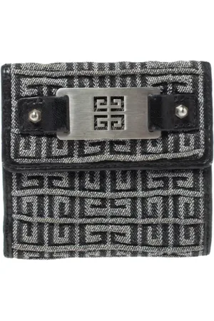 Givenchy Pre-owned, Dame, Grå, ONE SIZE, Uld, Pre-owned Canvas punge