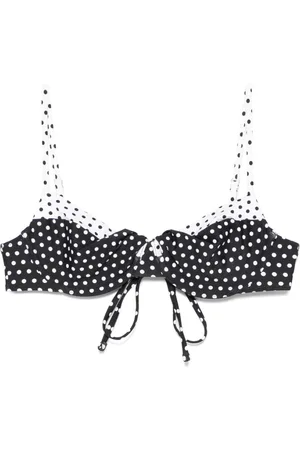 Frankies Bikinis Badetøj, Dame, Sort, M, Sort Slips Badetøj med Underwire Bh