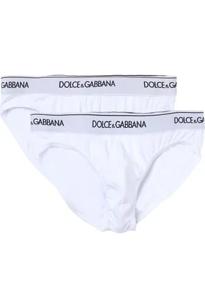 Dolce & Gabbana Undertøj, Herre, Hvid, 2XL, Bomuld, Klassisk Hvidt Herreundertøjssæt
