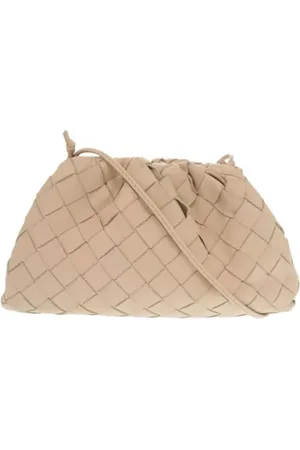 Bottega Veneta Pre-owned, Dame, Lyserød, ONE SIZE, Uld, Pre-owned Stof hndtasker