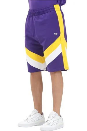 New Era Sport, Herre, Lilla, M, Bomuld, LA Lakers NBA Panel Shorts