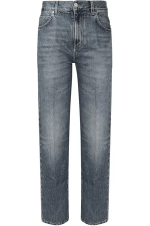 Pinko Jeans, Dame, Blå, W26, Denim, Løs Denim Ocean Jeans