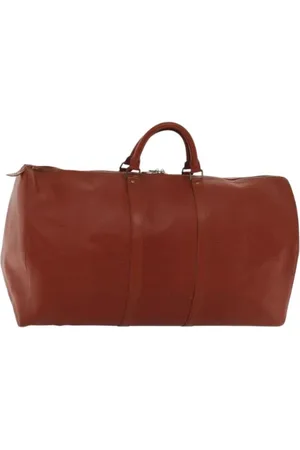 LOUIS VUITTON Pre-owned, Dame, Brun, ONE SIZE, Tyl, Pre-owned Laeder louis-vuitton-tasker