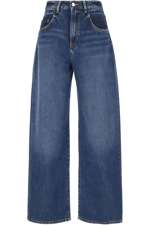 Icon Denim Jeans, Dame, Blå, W25, Denim, Blå Denim Jeans med Klassisk Stil