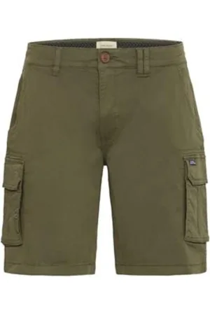 Blend Shorts, Herre, Grøn, 2XL, Denim, Cargo Bermuda Shorts til Mænd