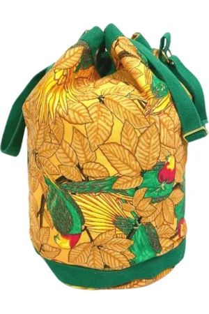 Hermès Pre-owned, Dame, Flerfarvet, ONE SIZE, Bomuld, Pre-owned Bomuld skuldertasker