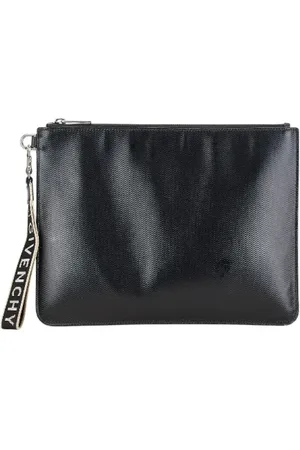 Givenchy Pre-owned, Herre, Sort, ONE SIZE, Læder, Pre-owned Laeder hndtasker