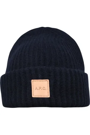 A.P.C. Tilbehør, Herre, Blå, M, Uld, Michelle Beanie