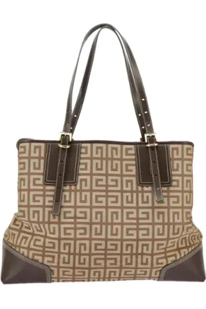Givenchy Pre-owned, Dame, , ONE SIZE, Uld, Pre-owned Canvas skuldertasker