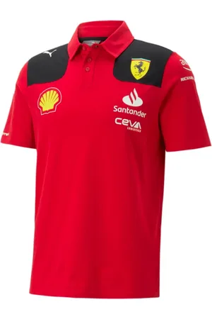 PUMA Top, Herre, Flerfarvet, XL, Ferrari Skjorte