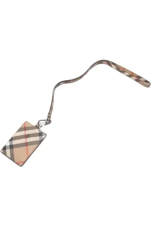 Burberry Pre-owned, Dame, , ONE SIZE, Tyl, Pre-owned Canvas punge
