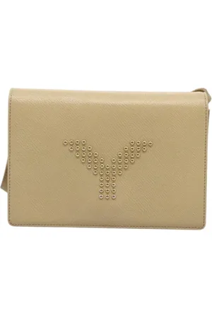 Saint Laurent Pre-owned, Dame, , ONE SIZE, Uld, Pre-owned Laeder skuldertasker