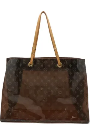 LOUIS VUITTON Pre-owned, Dame, Brun, ONE SIZE, Tyl, Pre-owned Canvas totes