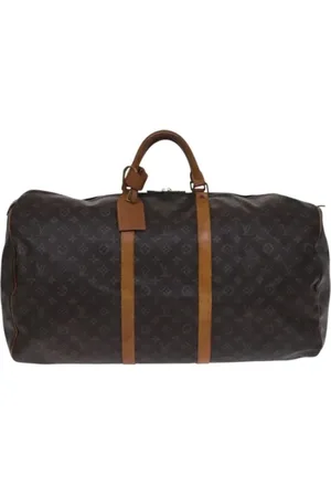 LOUIS VUITTON Pre-owned, Dame, Brun, ONE SIZE, Tyl, Pre-owned canvas tasker