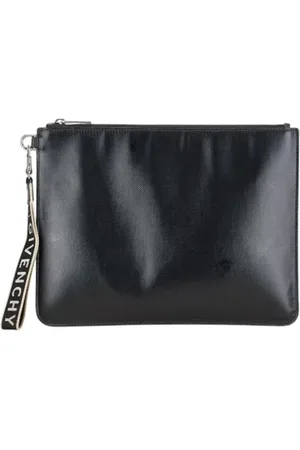 Givenchy Pre-owned, Herre, Sort, ONE SIZE, Læder, Pre-owned Laeder clutches