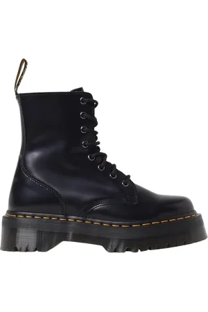 Dr. Martens Sko, Dame, Sort, 39 EU, Tyl, Sorte Flade Ankelstøvler Kvinder