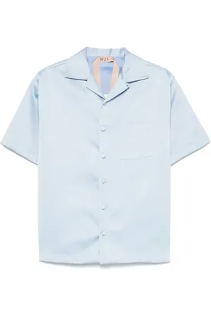 Nº21 Bluser & Skjorter, Dame, Blå, S, Stofskjorte
