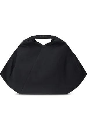 Maison Margiela Taske, Dame, Sort, ONE SIZE, Bomuld, Japansk Draperet Tasker Kollektion