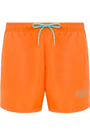 Moschino Badetøj, Herre, , M, Polyester, Logo Badeshorts med Snørelukning