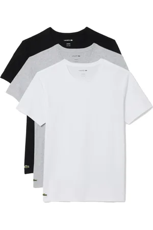Lacoste Top, Herre, Flerfarvet, S, Bomuld, Multifarvet Logo Bomuld T-shirt Pakke