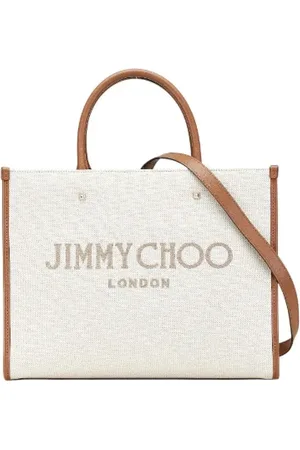 Jimmy Choo Pre-owned, Dame, , ONE SIZE, Uld, Pre-owned canvas håndtasker